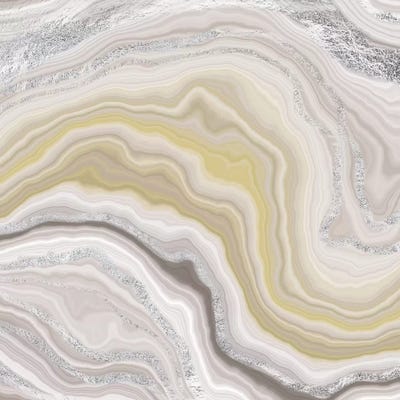 Sterling Fluidity by 5by5collective canvas print