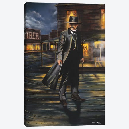 Tombstone Canvas Print #GEP172} by Geno Peoples Canvas Artwork