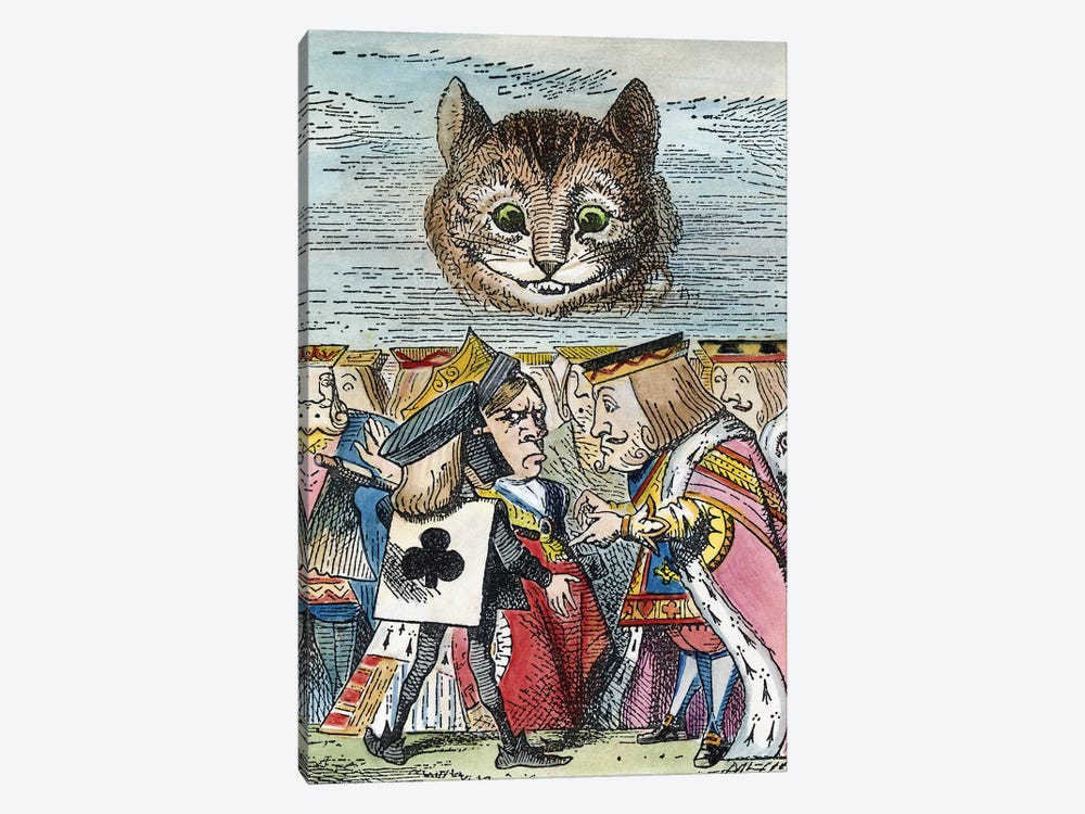 Cheshire Cat, 1865 by John Tenniel 1-piece Art Print