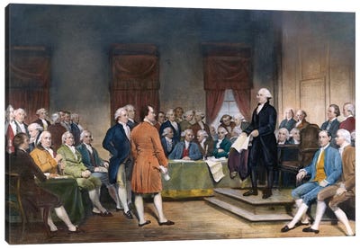 Constitutional Convention, 1787 Canvas Art Print