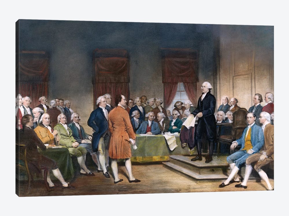 Constitutional Convention, 1787 by Junius Brutus Stearns 1-piece Art Print