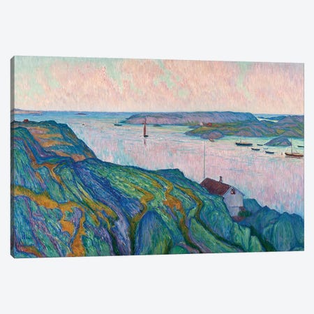 Nordstrom: Kyrkesund, 1911 Canvas Print #GER105} by Karl Nordstrom Canvas Art Print