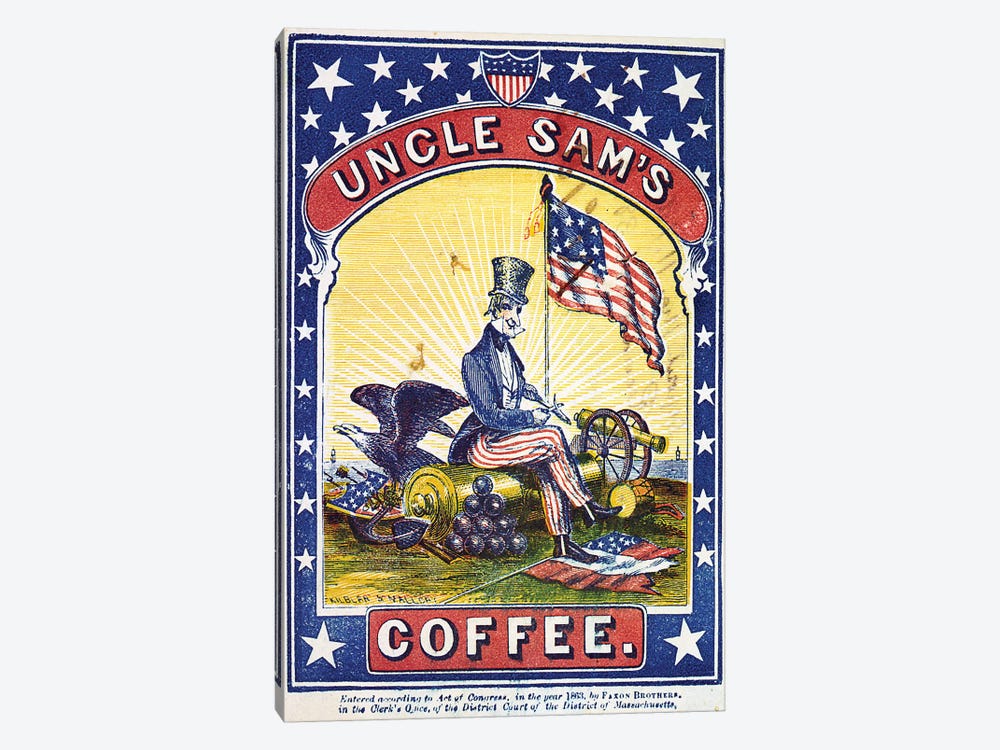 Coffee Label, C1863 by Kilburn & Mallory 1-piece Art Print