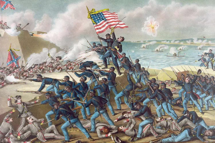 Battle Of Fort Wagner, 1863