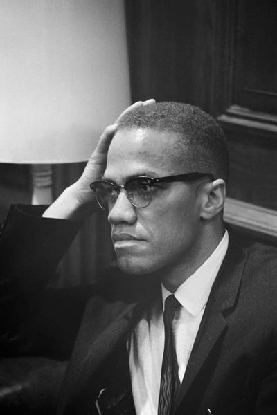 The Granger Collection: Malcolm X (1925-1965) by Marion Trikosko