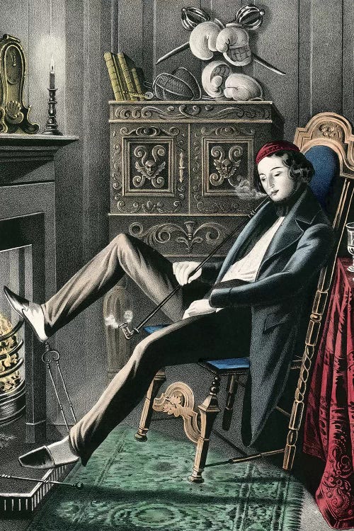 Portrait Of A Man, C1845 by Nathaniel Currier wall art