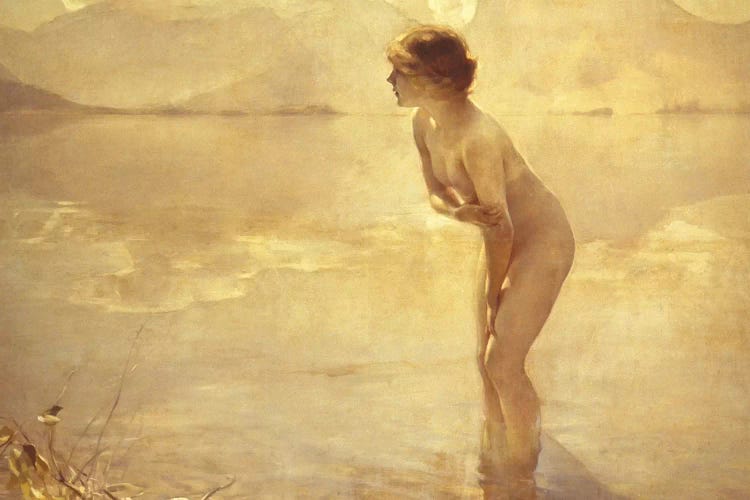 Chabas: September Morn by Paul Chabas wall art