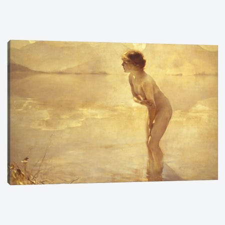 Chabas: September Morn Canvas Print #GER131} by Paul Chabas Canvas Print