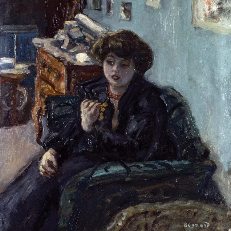 Bonnard: Lady, 19Th C