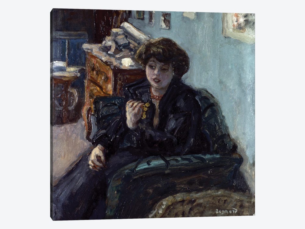 Bonnard: Lady, 19Th C by Pierre Bonnard 1-piece Canvas Artwork