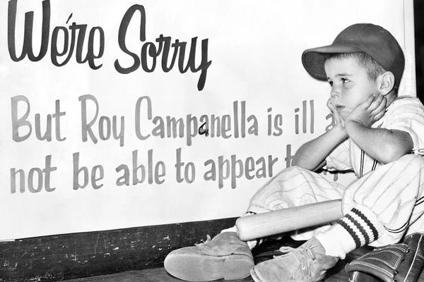 The Granger Collection: Disappointed Boy, 1957 by Roger Higgins