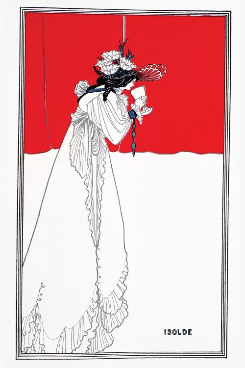 Beardsley: Isolde, 1899