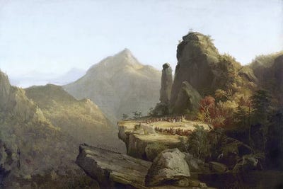 Cole: Last Of The Mohicans by Thomas Cole canvas print