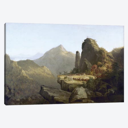 Cole: Last Of The Mohicans Canvas Print #GER147} by Thomas Cole Art Print