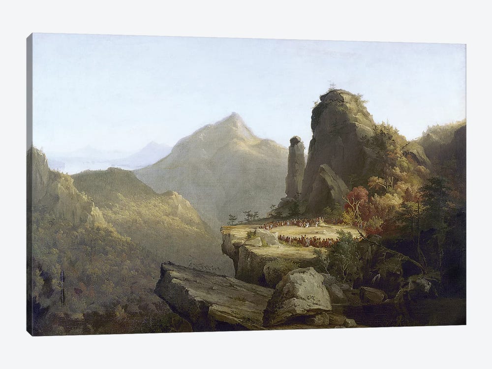 Cole: Last Of The Mohicans by Thomas Cole 1-piece Canvas Art