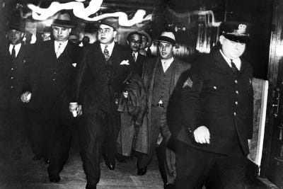 Alphonse Capone (1899-1947) by Unknown art print