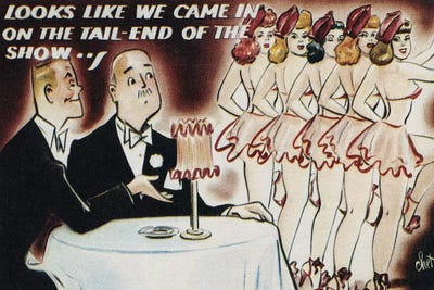 American Postcard, C1950 by Unknown framed wall art