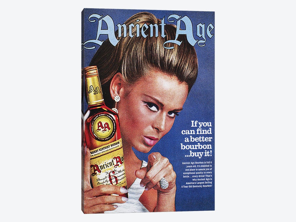 Ancient Age Ad, 1967 by Unknown 1-piece Canvas Print