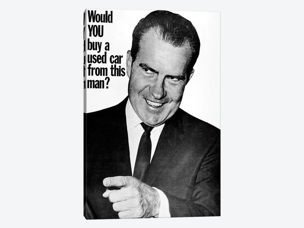 Anti-Nixon Poster, 1960 by Unknown 1-piece Canvas Art