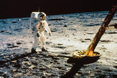 Apollo 11: Lunar Module by Unknown framed wall art