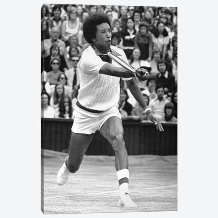 Arthur Ashe (1943-1993) Canvas Print #GER175} by Unknown Canvas Artwork