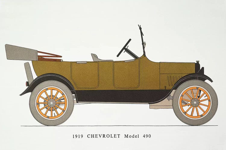 Auto: Chevrolet, 1919 by Unknown wall art