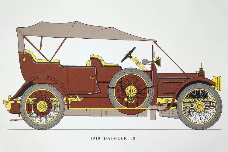 Auto: Daimler 38 Hp, 1910