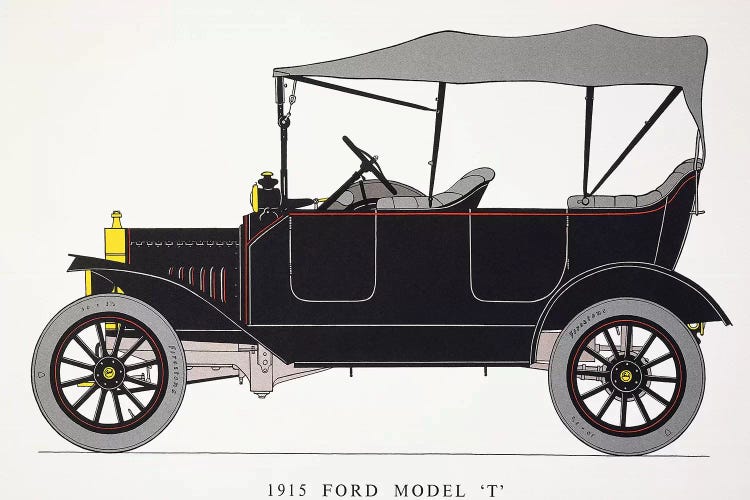 Auto: Model T Ford, 1915