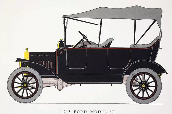 Unknown: Auto: Model T Ford, 1915 by Unknown