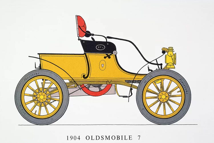Auto: Oldsmobile, 1904 by Unknown wall art