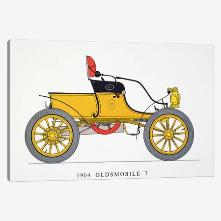 Auto: Oldsmobile, 1904 Canvas Print #GER181} by Unknown Canvas Wall Art
