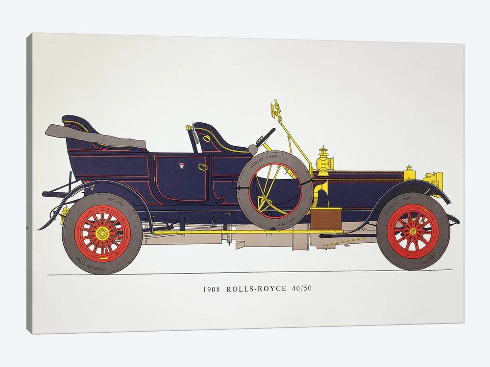 Auto: Rolls-Royce, 1908 by Unknown 1-piece Art Print