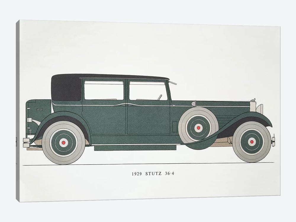 Automobile: Stutz, 1929 by Unknown 1-piece Canvas Wall Art