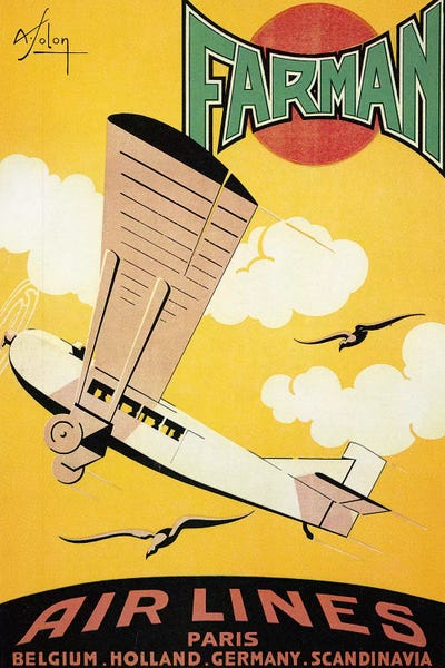 Unknown: Aviation Poster, 1926 by Unknown