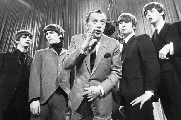 Unknown: Beatles And Ed Sullivan by Unknown