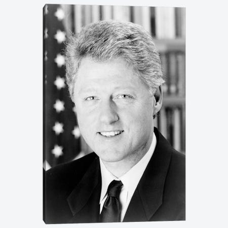 Bill Clinton (1946- ) Canvas Print #GER193} by Unknown Art Print