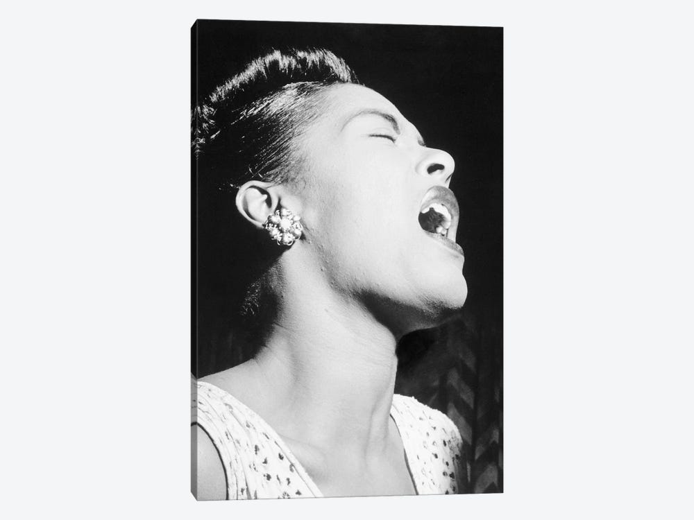 Billie Holiday (1915-1959) by Unknown 1-piece Canvas Artwork