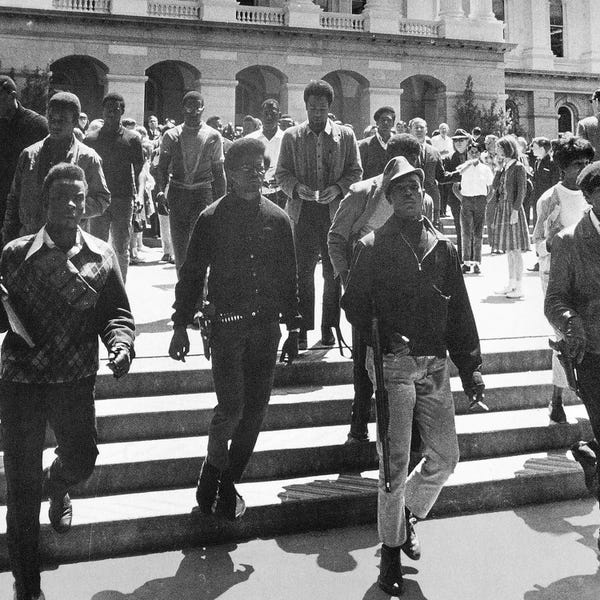 The Granger Collection: Black Panthers, 1967 by Unknown