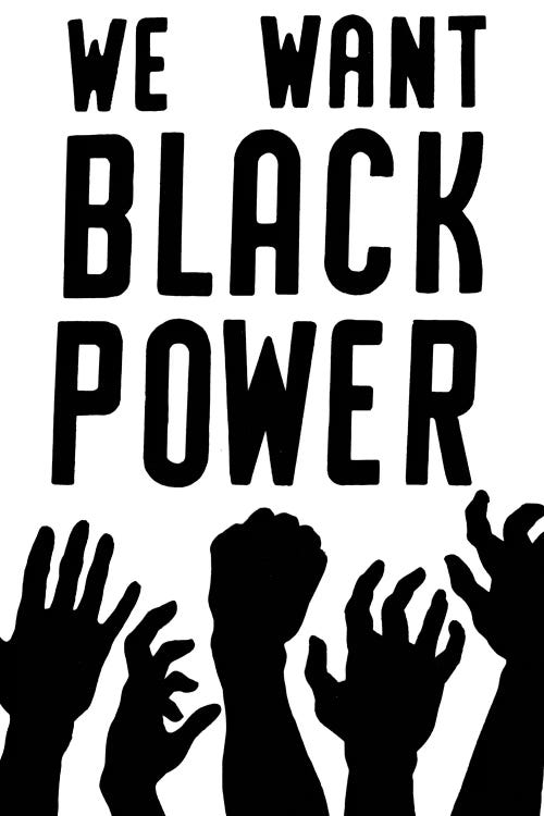 Black Power, 1967 by Unknown wall art
