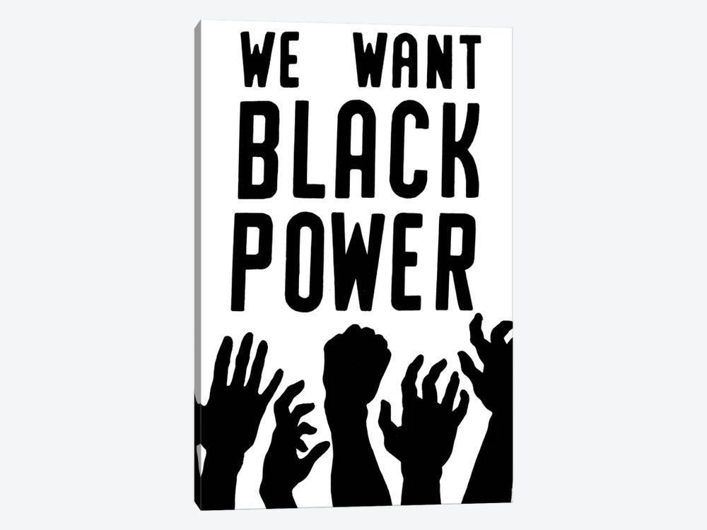 Black Power, 1967 by Unknown 1-piece Canvas Art