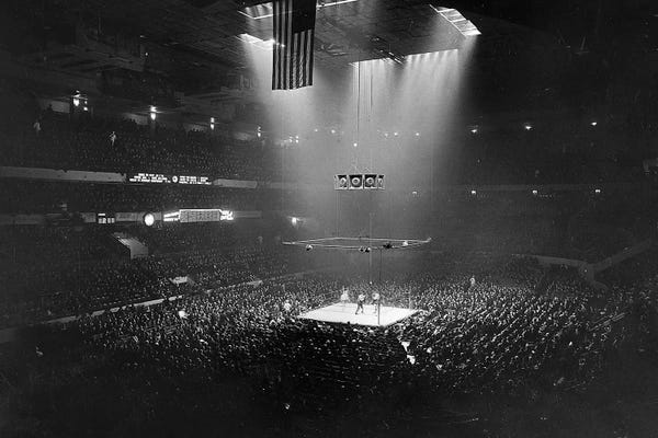 Unknown: Boxing Match, 1941 by Unknown