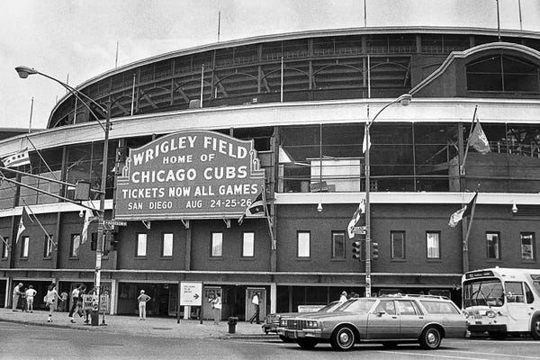 Unknown: Chicago: Wrigley Field by Unknown