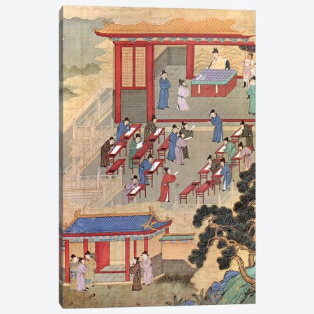 China: Confucian Scholars Canvas Print #GER209} by Unknown Canvas Art Print