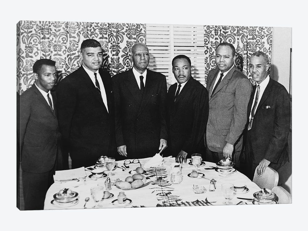 Civil Rights Leaders, 1963 by Unknown 1-piece Art Print