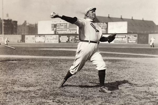 The Granger Collection: Cy Young (1867-1955) by Unknown