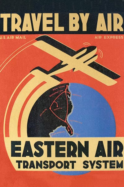 The Granger Collection: Eastern Air, 1932 by Unknown