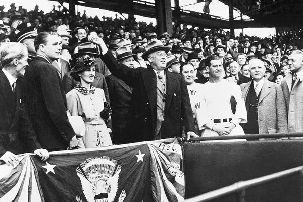 Unknown: Franklin D Roosevelt by Unknown