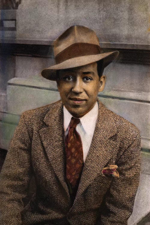 Langston Hughes (1902-1967) by Carl Van Vechten wall art