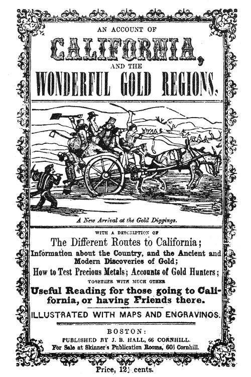 Gold Rush Guidebook, 1849 by Unknown wall art