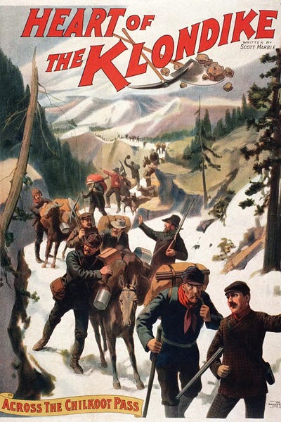 Unknown: Heart Of The Klondike, C1897 by Unknown